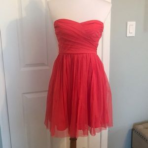 Coral Cocktail Dress